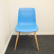 Laurel Chair - Shell on a Beach - Design stoel - Blauw - R&M Kantoor- en Designmeubilair