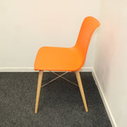 Laurel Chair - Shell on a Beach - Design stoel - Oranje - R&M Kantoor- en Designmeubilair