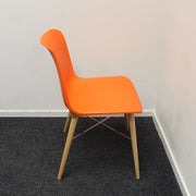 Laurel Chair - Shell on a Beach - Design stoel - Oranje - R&M Kantoor- en Designmeubilair