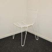 Massproductions Tio Chair - Design tuinstoel - Metaal - Wit - R&M Kantoor- en Designmeubilair