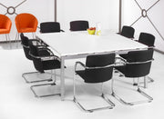 RM-Line - N-Serie vergadertafel - 8 Personen - 160x160cm - R&M Kantoor- en Designmeubilair