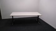 Samas - Slinger zit-zit bureau - 180x80cm - Antraciet onderstel - R&M Kantoor- en Designmeubilair