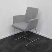 Schaffenburg 065 Serie - Designstoel - Lichtgrijs - Stof - R&M Kantoor- en Designmeubilair