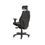 RM-Line Marc Bureaustoel - 24 uurs stoel - Leder bekleding