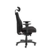 RM-Line Marc Bureaustoel - 24 uurs stoel - Stof bekleding