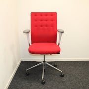 Vitra ID Trim - Bureaustoel - Rood - R&M Kantoor- en Designmeubilair